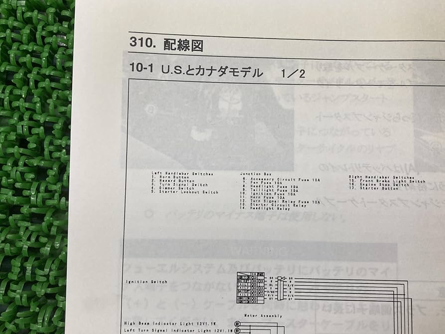 Amazon.co.jp: ZX-12R サービスマニュアル 補足版 配線図 カワサキ