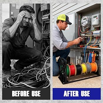 Multi Purpose Wire Dispenser, Cable/Wire Spool Rack, Wire Spool