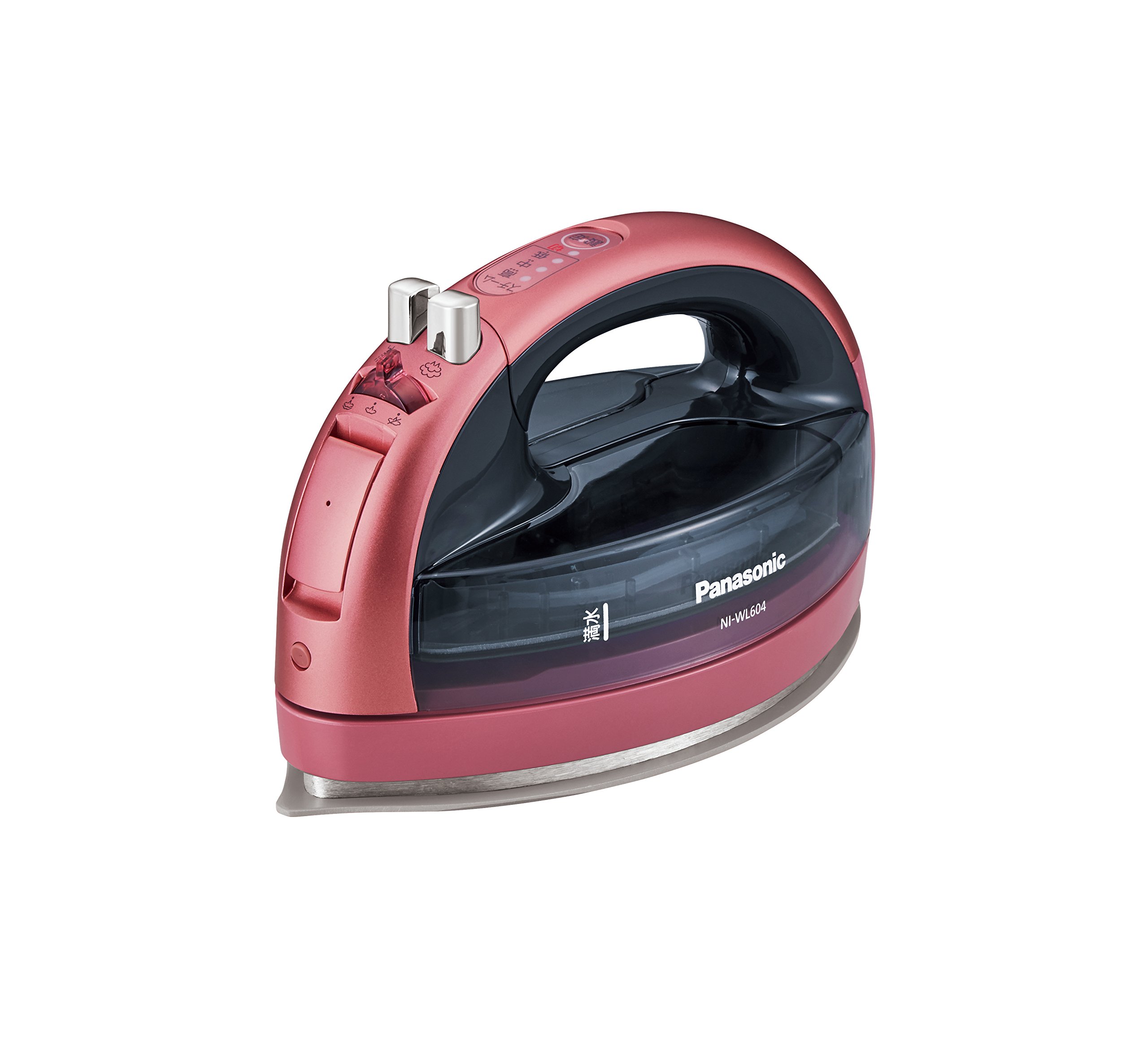 Amazon | パナソニック コードレススチームWヘッドアイロン ピンク NI