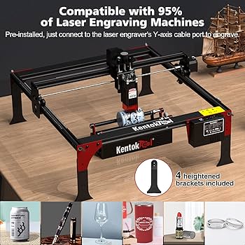 Amazon.com: ARot2 Rotary Roller for Engraver, 360°Y-axis Roller