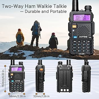 Amazon.com: BAOFENG UV-5R Ham Radios Long Range—8W Dual Band