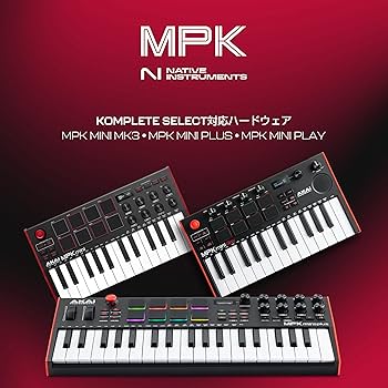 Amazon.co.jp: Akai Professional MPK Mini MK3 MIDI Keyboard