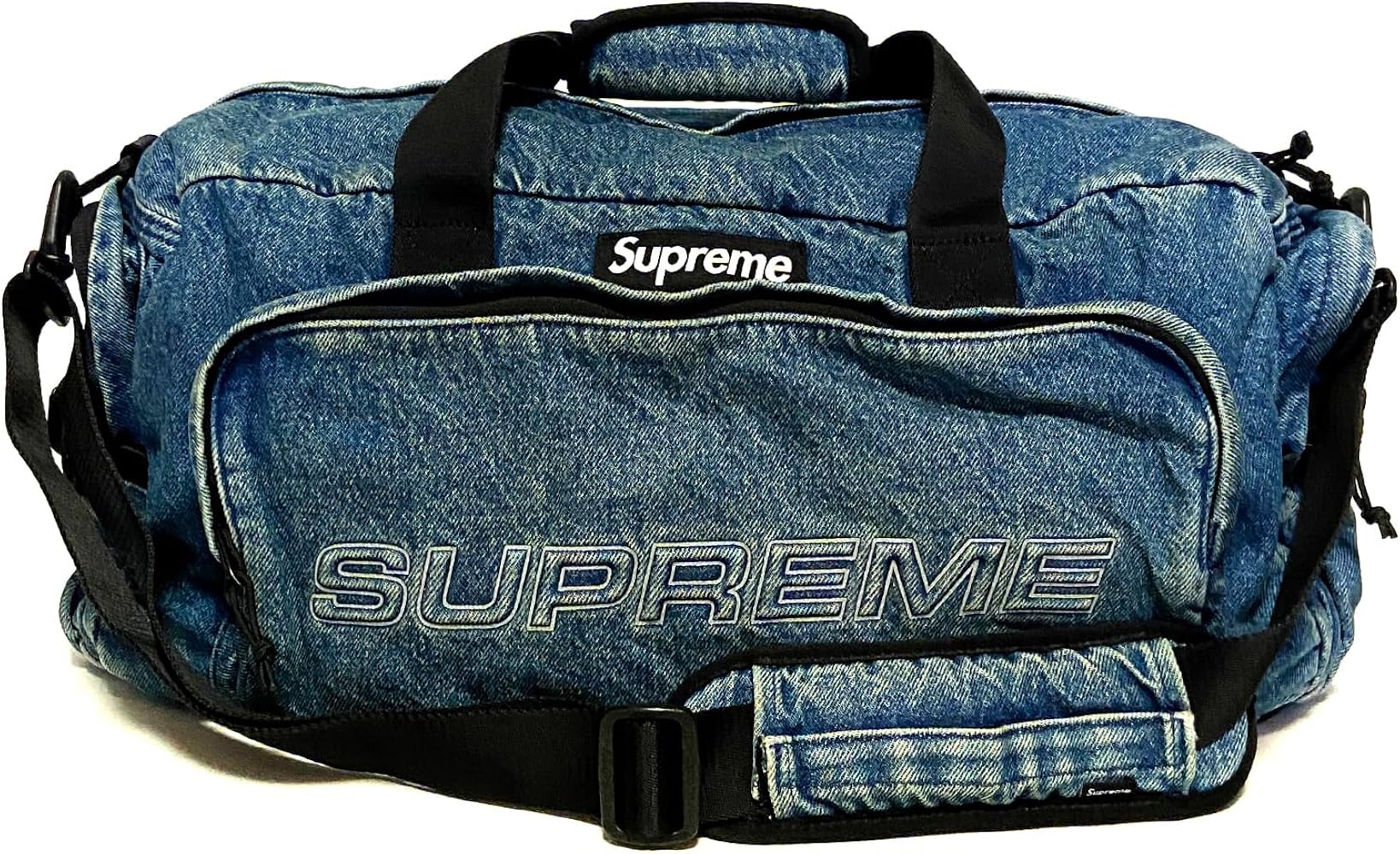 Amazon | (シュプリーム) Supreme メンズ デニムダッフルバッグ Denim