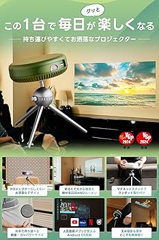 Amazon.co.jp: Adget Pocket Projector モバイルプロジェクター 小型