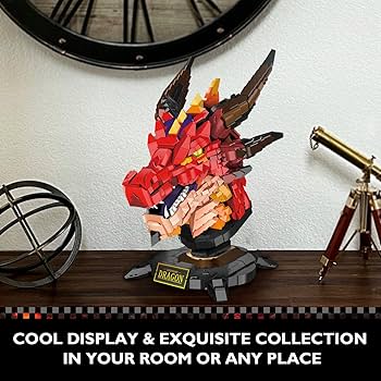 Amazon.com: JMBricklayer Dragon Set for Adults 70105, Cool Animals