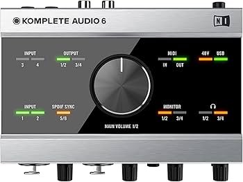 Amazon.com: Native Instruments Komplete Audio 6 USB Audio