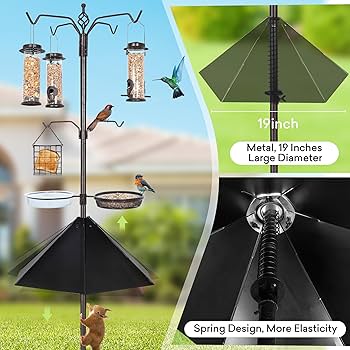 Amazon.com : YINGYM 6-Hook Bird Feeding Station Kit, 94 Inch Heavy