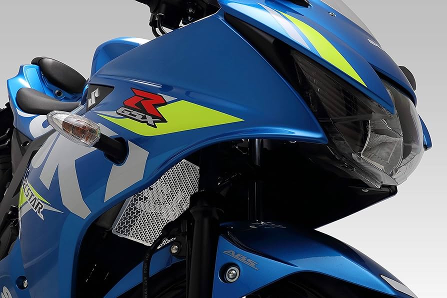 タ*リ様 ヨシムラ GSX-R125/150 ラジエターコアプロテクター シルバ
