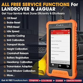 Amazon.co.jp: LAUNCH Creader Elite ランドローバー ジャガー OBD2