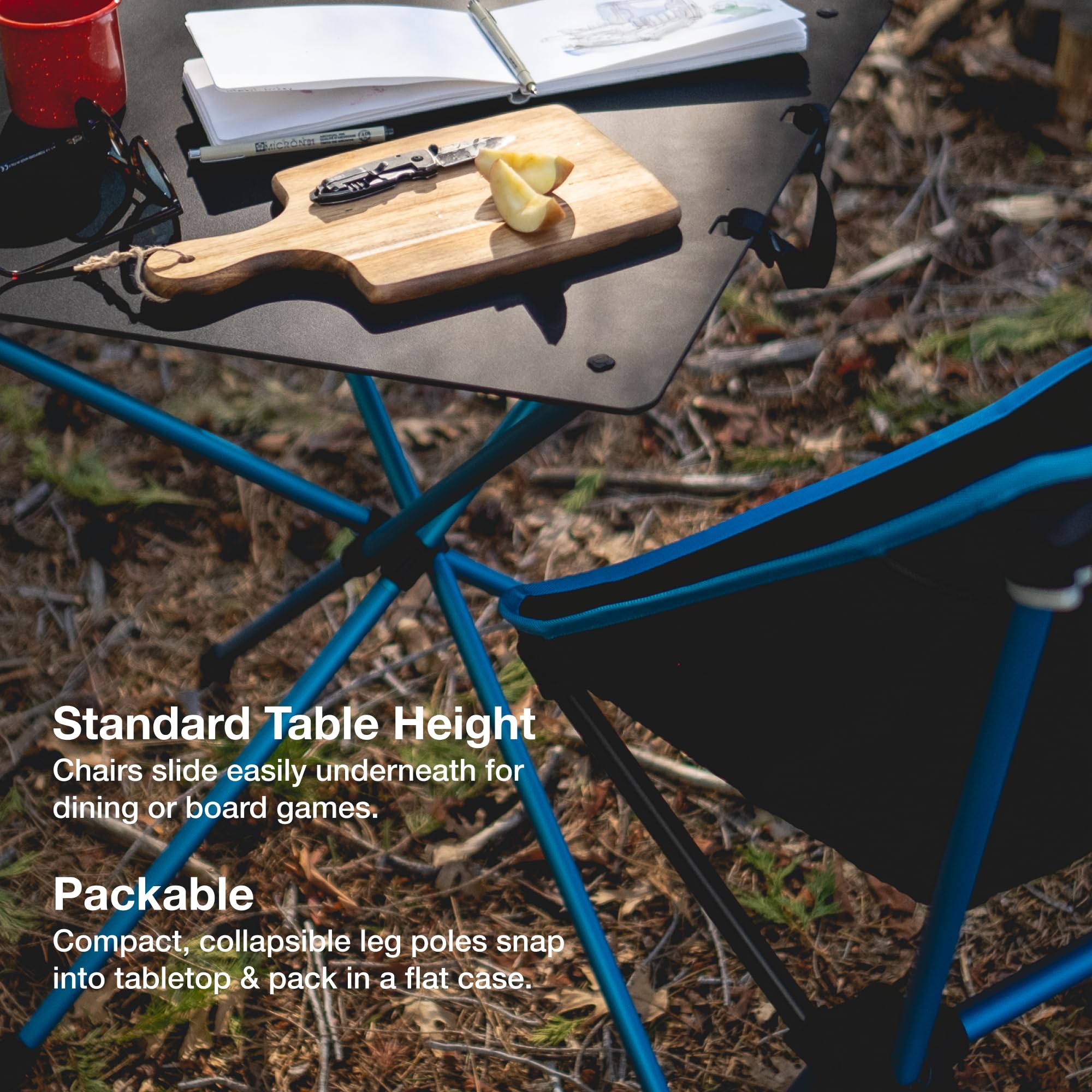 Amazon.com: Helinox Café Table Wide Portable Outdoor Dining Table