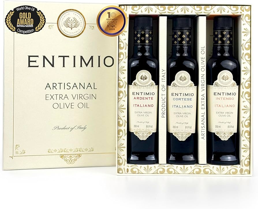 Amazon.com : Entimio Collection Organic Italian Extra Virgin Olive