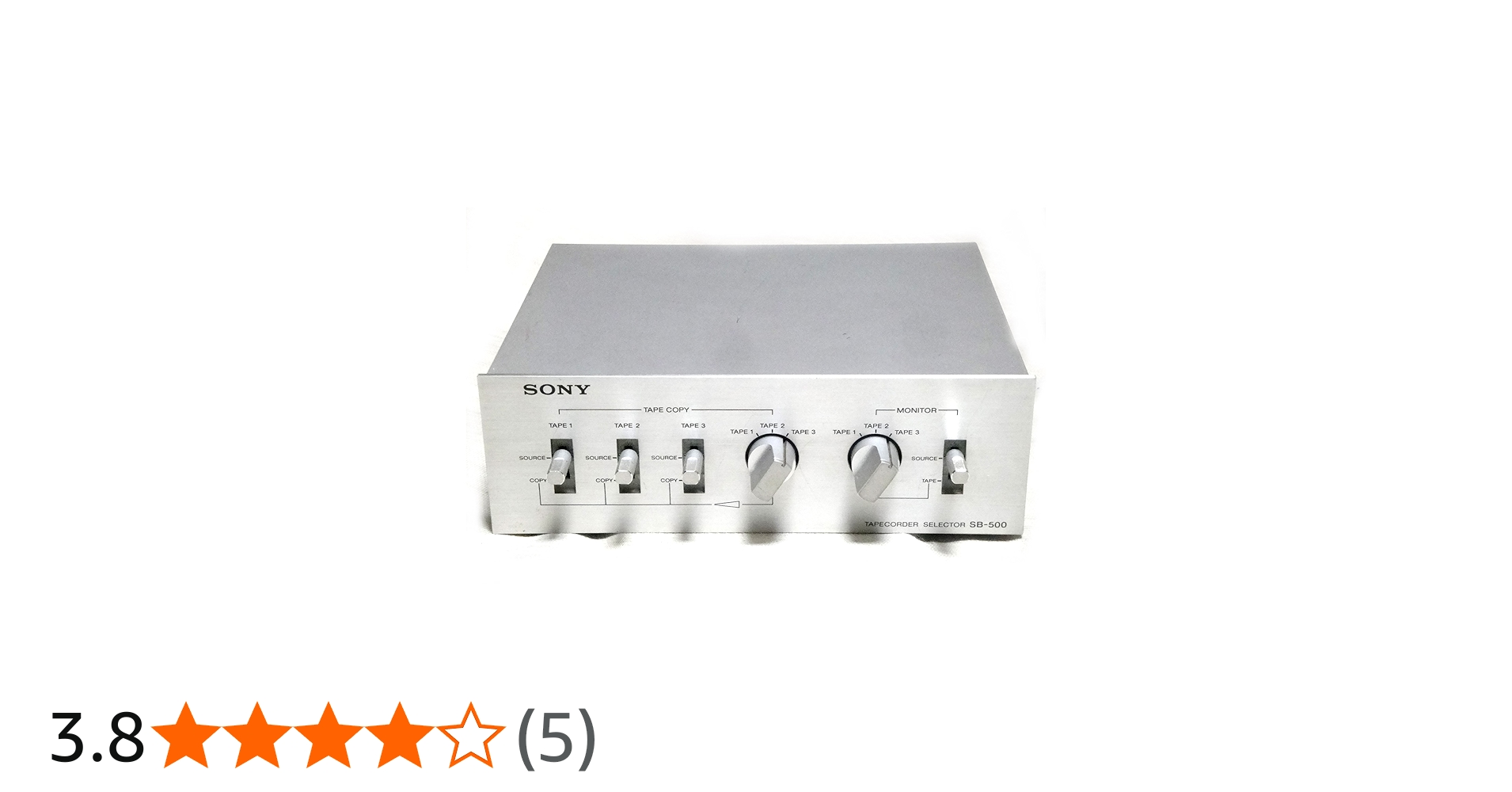 Amazon.co.jp: SONY SB-500 テープデッキセレクター : 家電＆カメラ