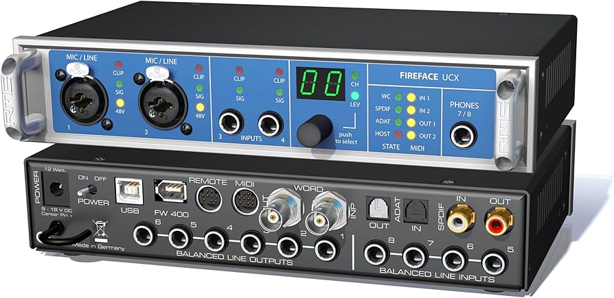 Amazon.co.jp: RME USB FireWire オーディオインターフェイス Fireface