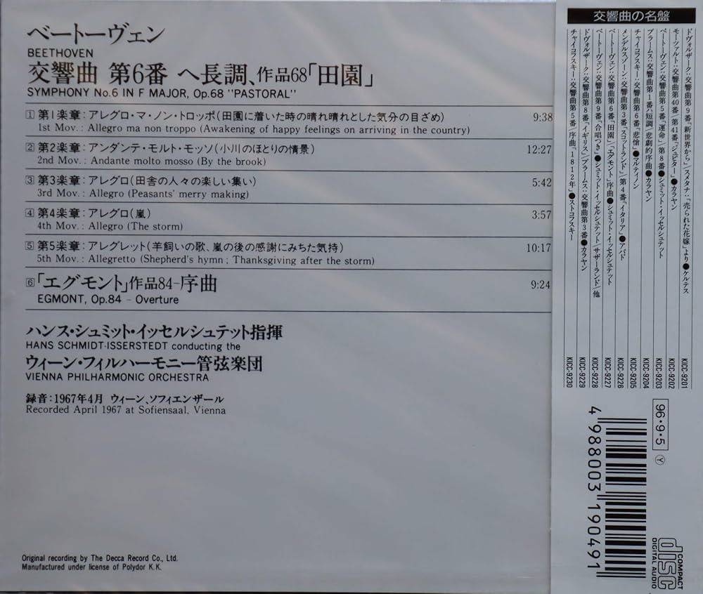 ベートーヴェン:交響曲第6番 - Amazon.com Music