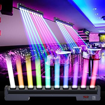 Amazon.com: 4 in 1 LED Wall Washer Light,250W Moving Head Light Dj