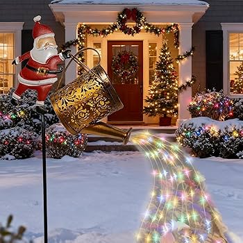 Amazon.co.jp: ガーデンライト 屋外 ソーラー クリスマス 飾り