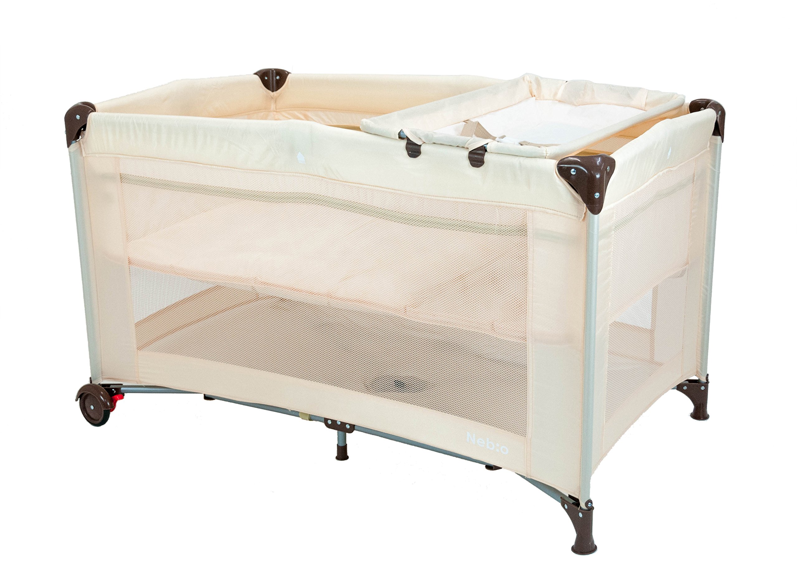 Amazon.co.jp: ネビオ プレイヤード ベビー 折りたたみ ベビーサークル