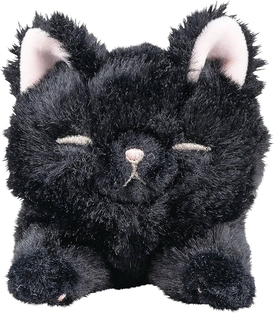 Amazon.co.jp: りぶはあと マスコット くたっとびより クロネコ (全長