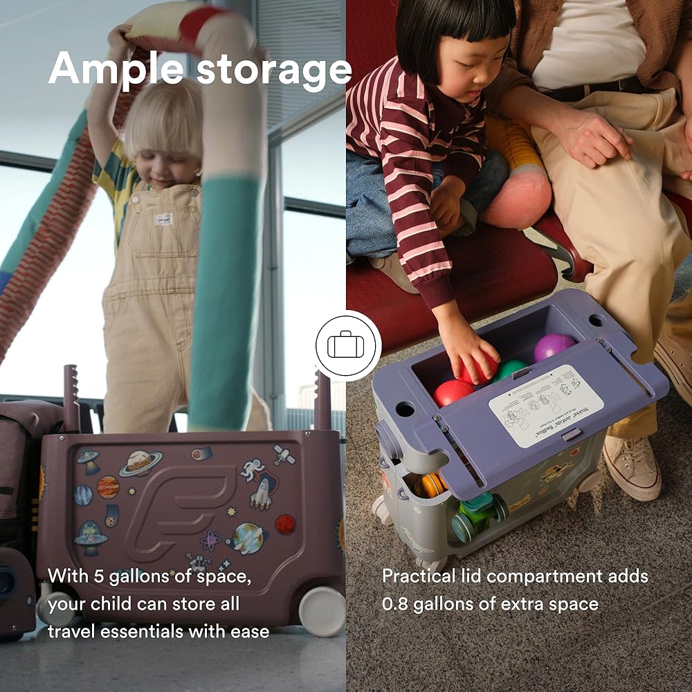 Amazon.com | Stokke JetKids BedBox, Midnight Grey - Ride-On