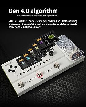 Amazon.com: MOOER GE200 Plus New Intelligent Multi Effects Guitar