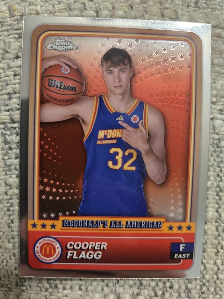 Amazon.com: 2025 COOPER FLAGG Mc'Donalds All American Cooper Flagg