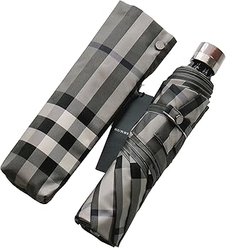 Amazon | [BURBERRY] [バーバリー] 紳士 メンズ 折り畳み 傘 雨傘 ノバ