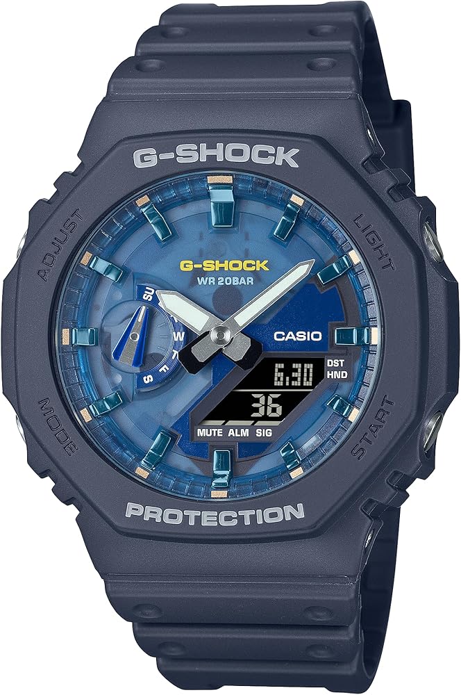 Amazon.com: Casio G-Shock Oasis Collection Navy Blue Octagonal