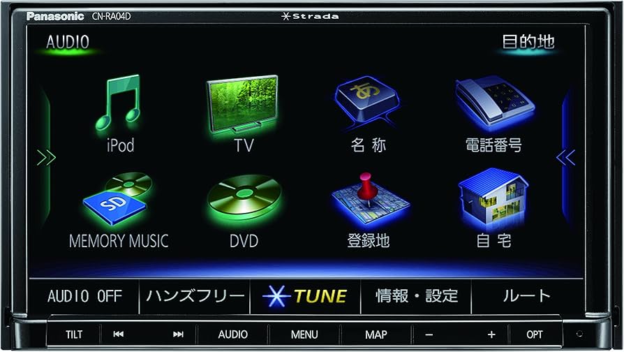 Amazon | パナソニック(Panasonic) カーナビ ストラーダ CN-RA04D 無料