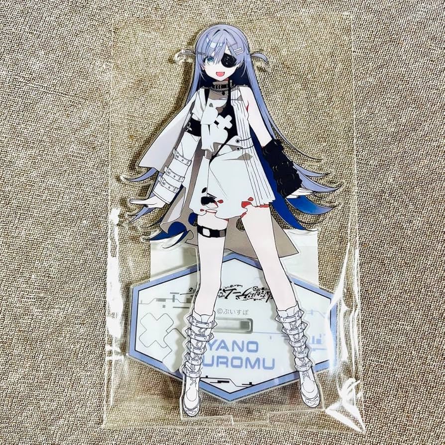 Amazon.co.jp: 夜乃くろむ アクリルスタンド 私たちは、ゲームで世界を