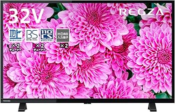 Amazon | レグザ 32V型 液晶テレビ 32S24 ハイビジョン 外付けHDD 裏