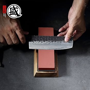 Amazon.com: MITSUMOTO SAKARI Japanese Knife Sharpening Stone