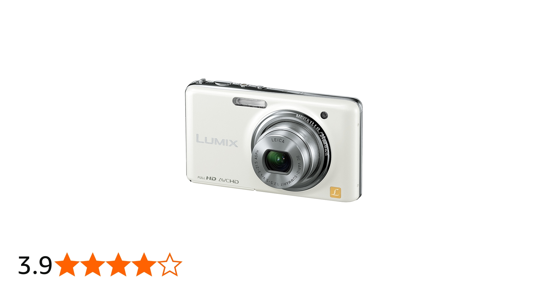 Amazon | パナソニック デジタルカメラ LUMIX FX77 リリーホワイト DMC