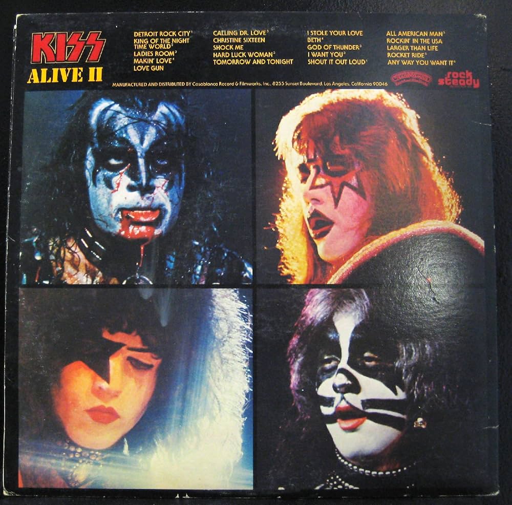 Amazon.com: Kiss - Alive II - Lp Vinyl Record: CDs & Vinyl