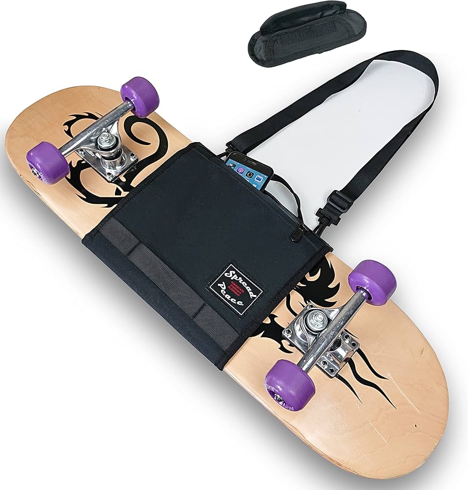 Amazon | spread peace スケートボードバッグ スケボー収納バッグ 3WAY