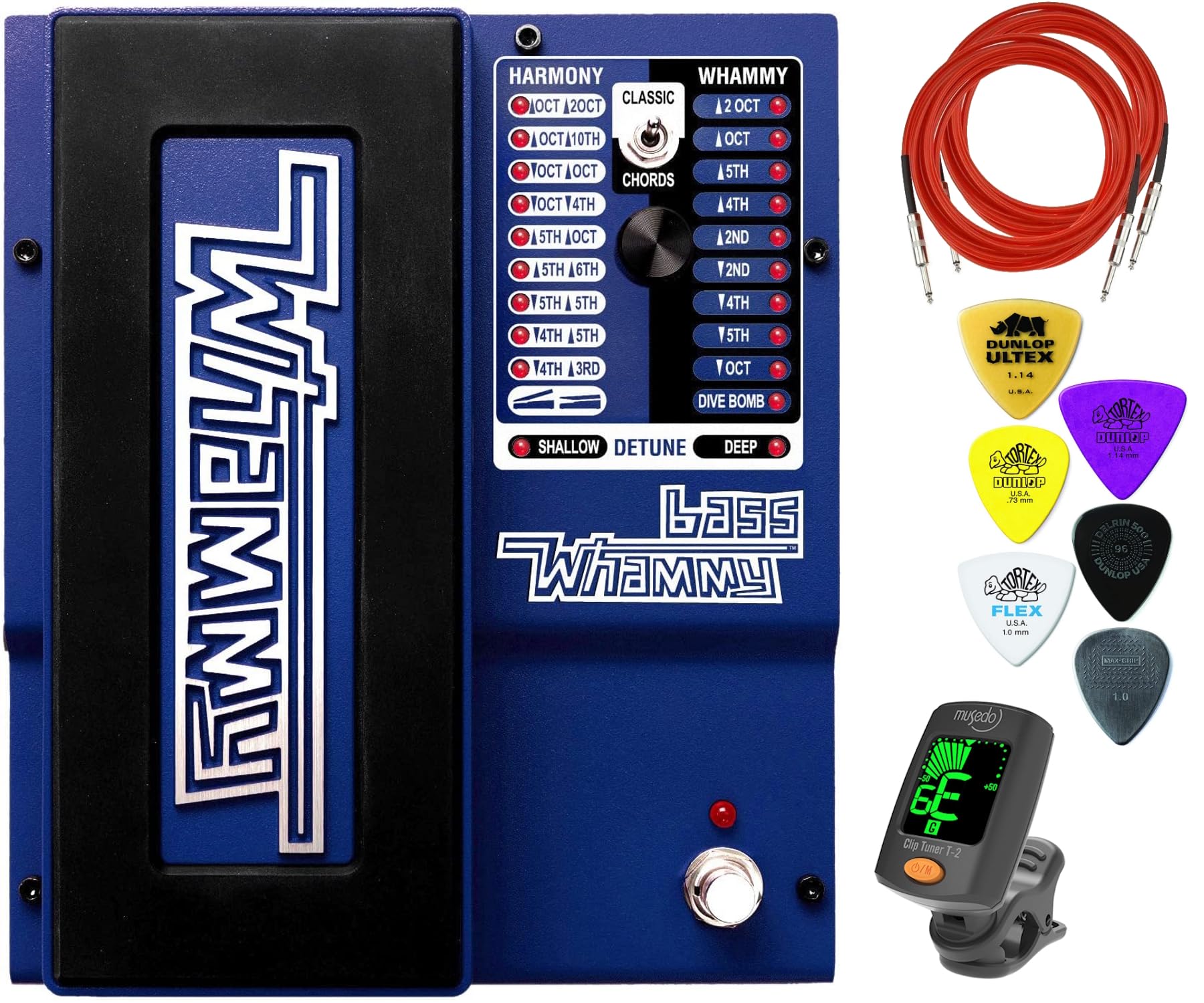 Amazon.com: Briskdrop Digitech Bass Whammy Pitch Shifting Pedal