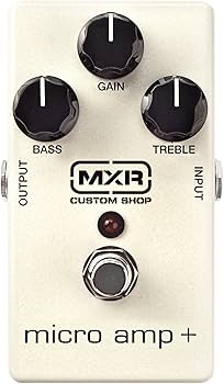 Amazon | MXR CSP233 MICRO AMP+ | ブースター | 楽器・音響機器