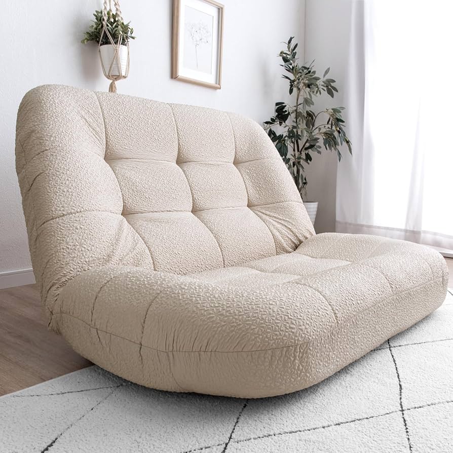 Amazon｜タンスのゲン 座椅子 2人掛け 5段階リクライニング 立体構造