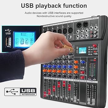 Amazon.com: Yamnweo GX6 Professional 6-Channel USB Tuner, Digital