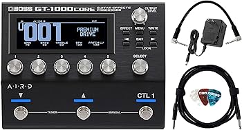 Amazon.com: Boss GT-1000CORE Guitar Effects Processor Bundle with