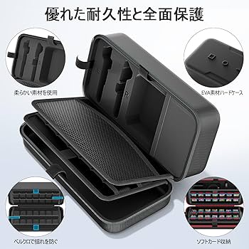 Amazon.co.jp: 【Switch 2/通常/有機ELモデル対応】Switch ケース 収納