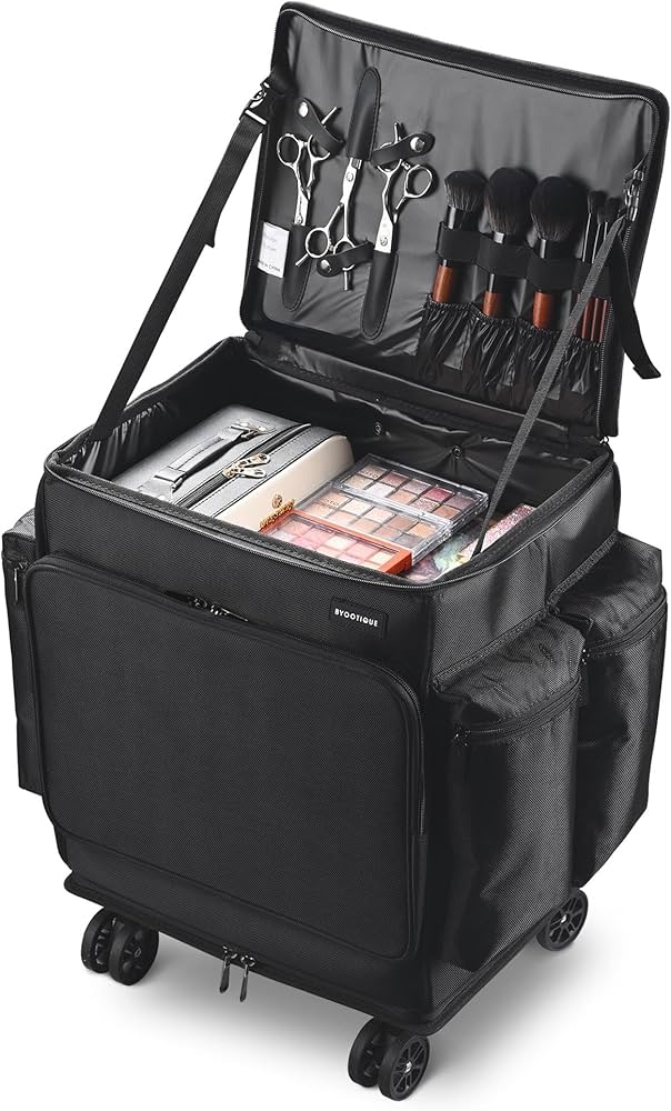Amazon | BYOOTIQUE メイクキャリーケース 大容量 多機能 メイク