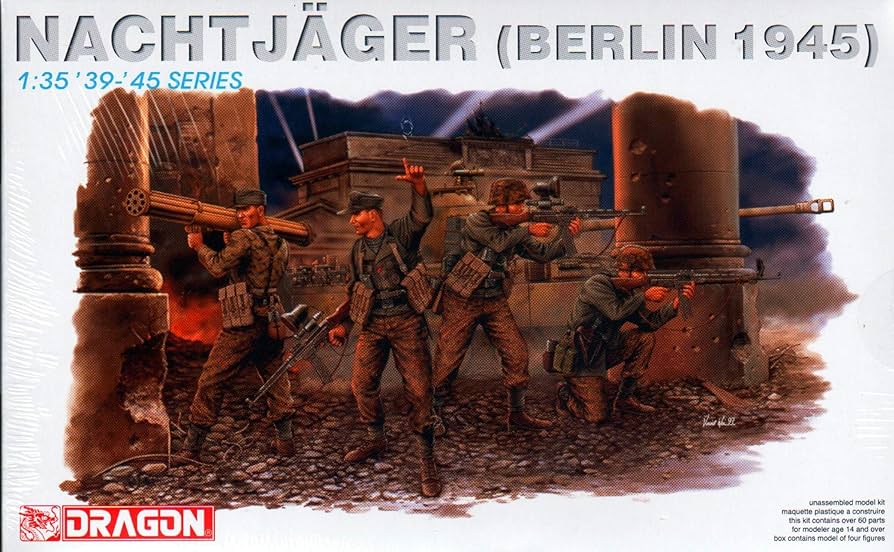 Amazon.com: Dragon Models Nachtjager (Berlin 1945) : Arts, Crafts