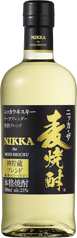 Amazon.co.jp: ブラックニッカ ニッカ・ザ・麦焼酎 25度 [ 焼酎 700ml