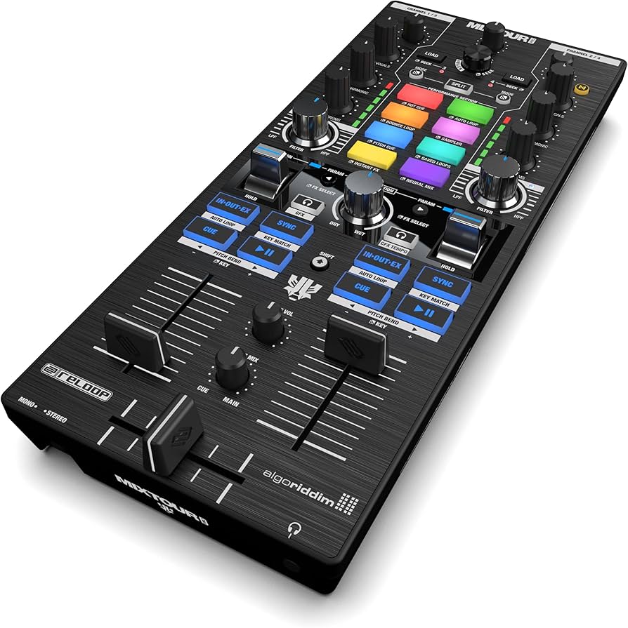 Amazon | Reloop Mixtour Pro [ Djay Pro AI]用 DJコントローラー