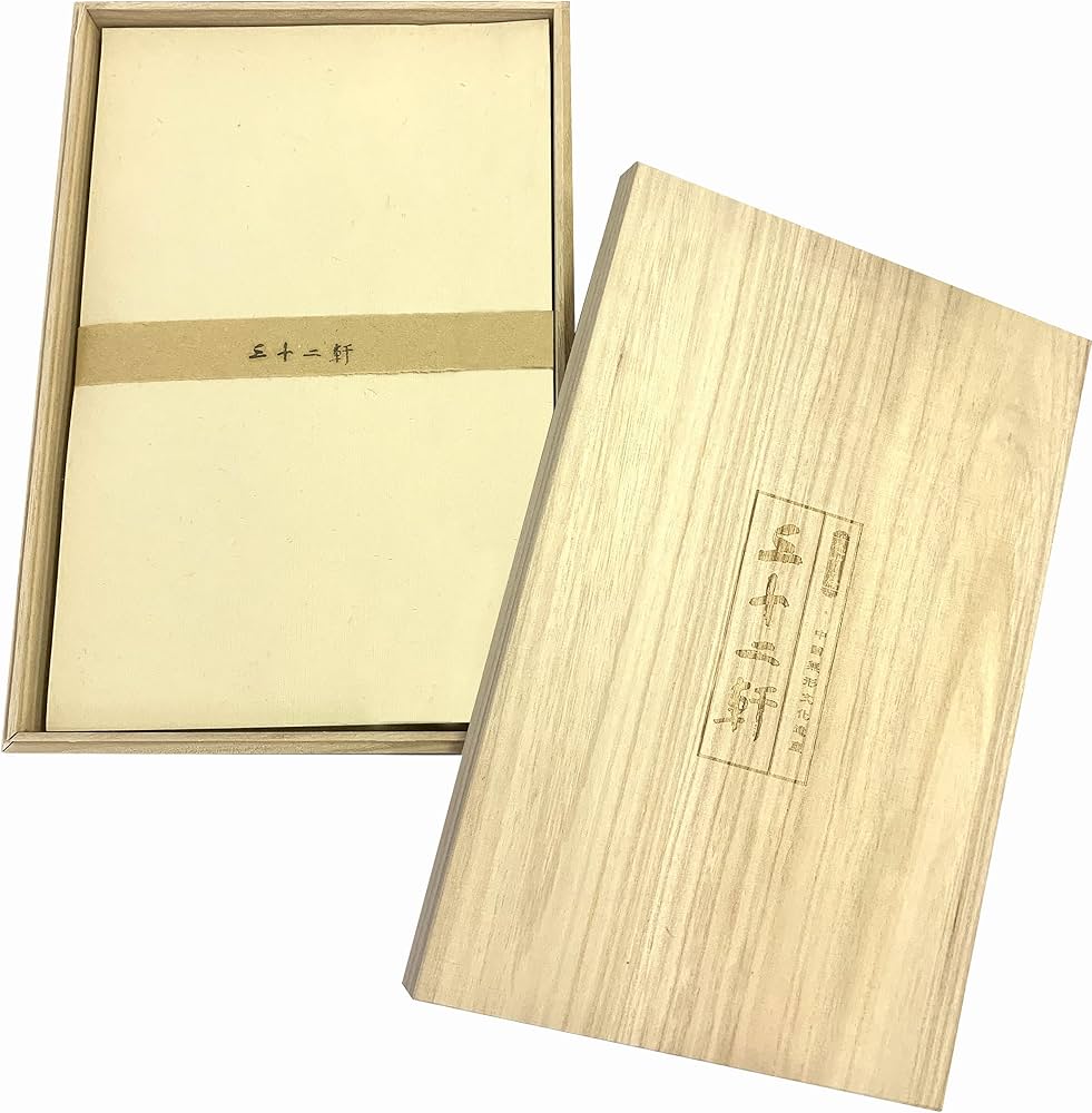 Amazon | 越竹齋・三十二軒 | 高級半紙 手漉き「白色半紙」書道半紙