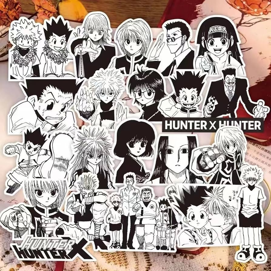 Amazon.co.jp: HUNTER×HUNTER シール ステッカー 60枚セット アニメ