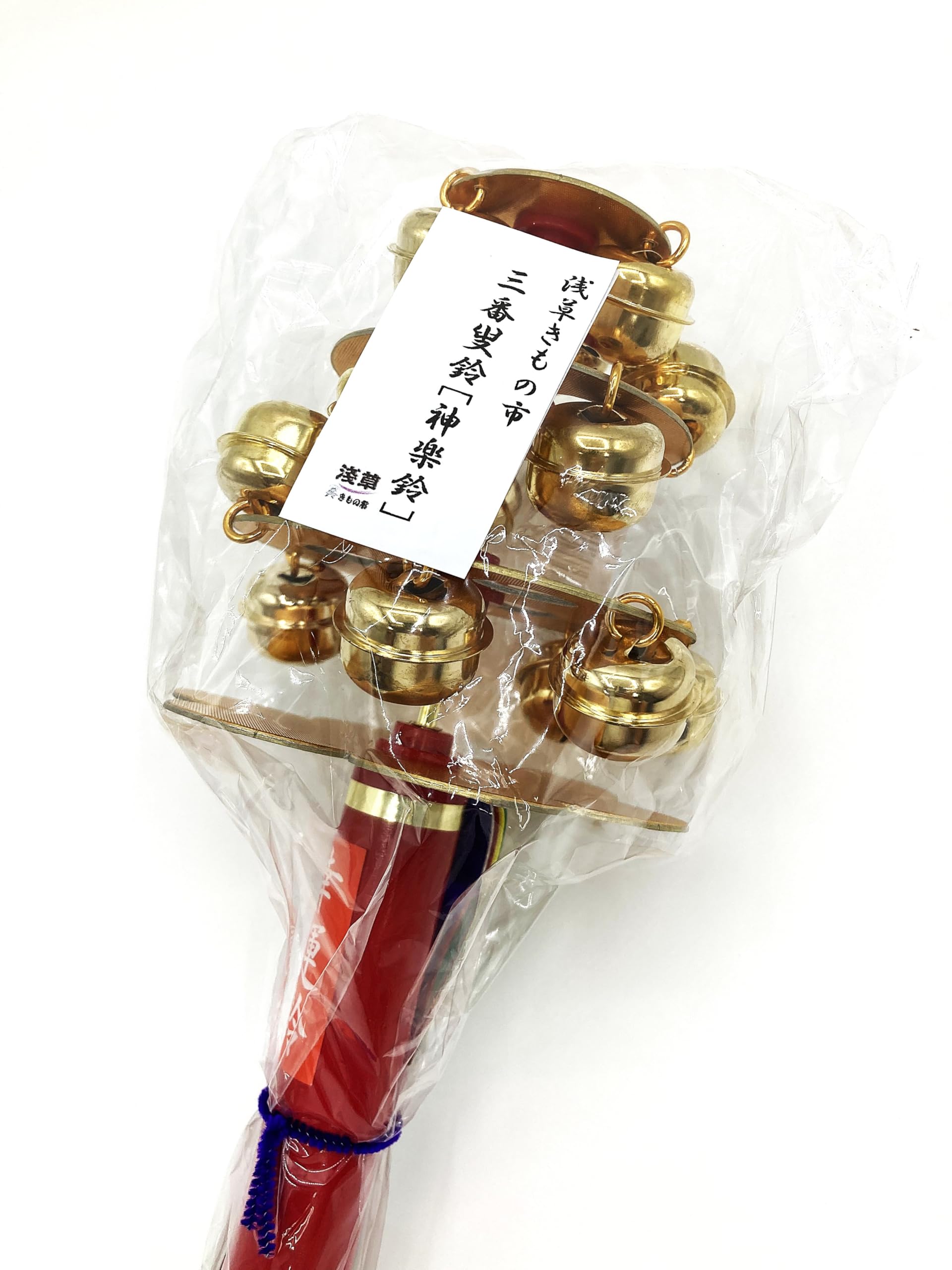 Amazon.co.jp: 浅草きもの市 三番叟鈴 (稽古用) 巫女鈴 三番叟 三番
