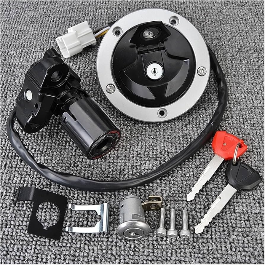 Amazon.co.jp: バイク キーシリンダー 用 忍者用 ZX6R用 ZX636用 ZX10R