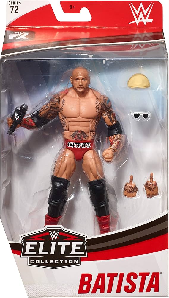 Amazon.com: WWE Batista Elite Series #72 Deluxe Action Figure with