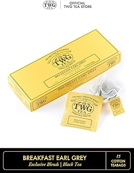Amazon.co.jp: 【TWG Tea】Breakfast Earl Grey Tea｜ティーバッグ 2.5
